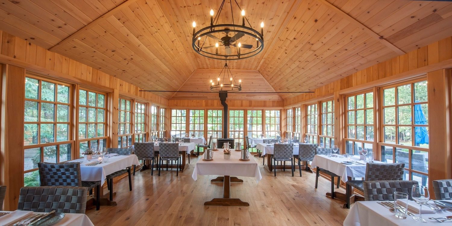 Dining room at the Haliburton Post House